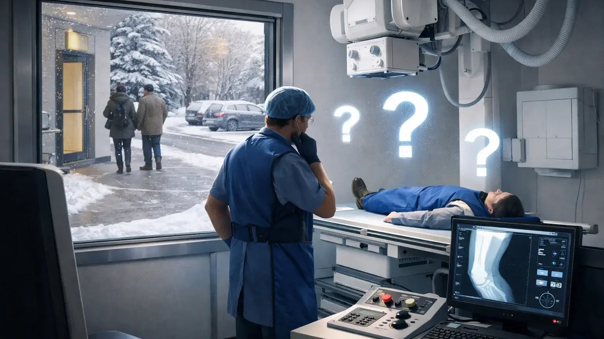 Zima w pracowni RTG – jak przygotować się na wzrost liczby pacjentów?