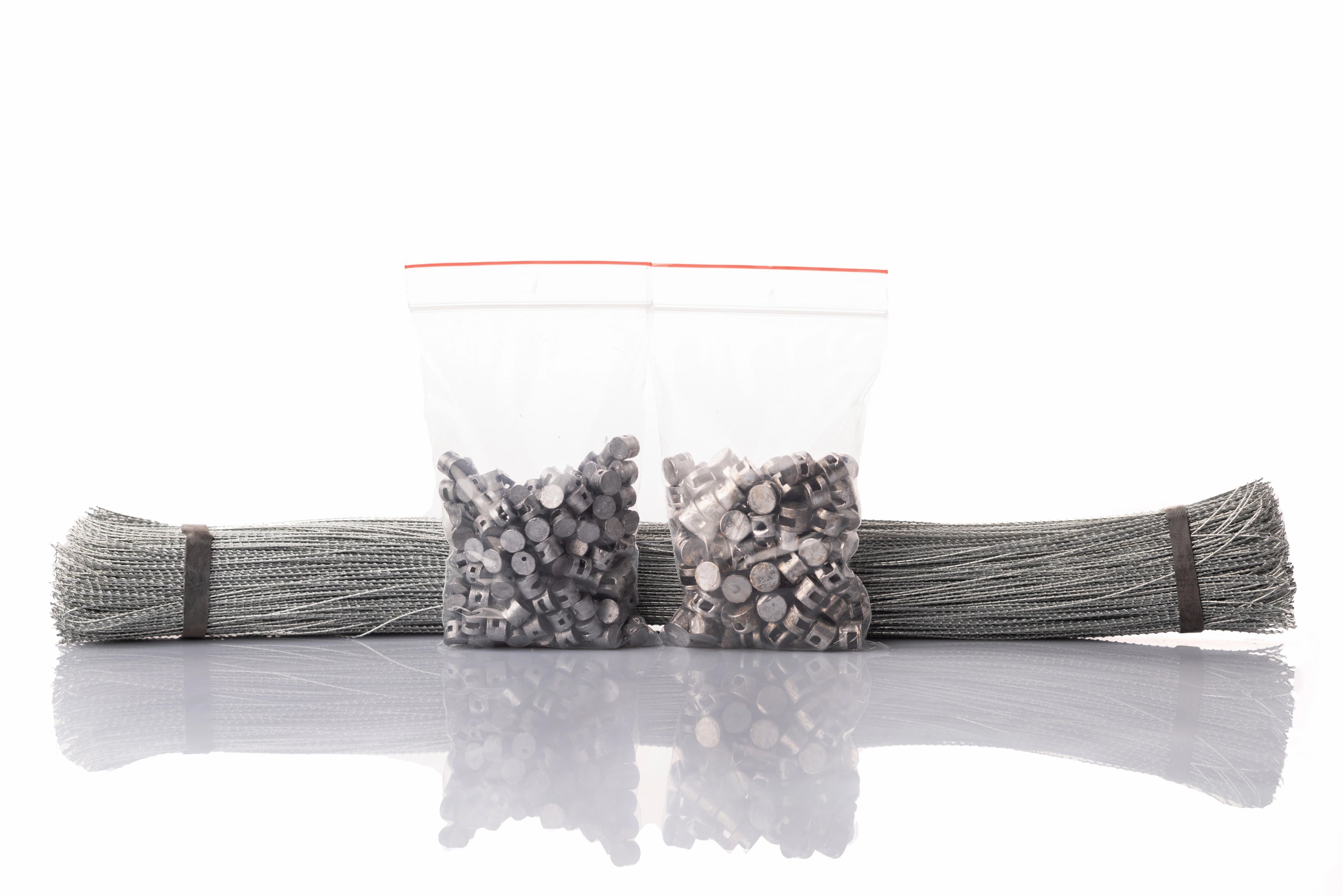 Plomby ołowiane oraz drut plombowniczy