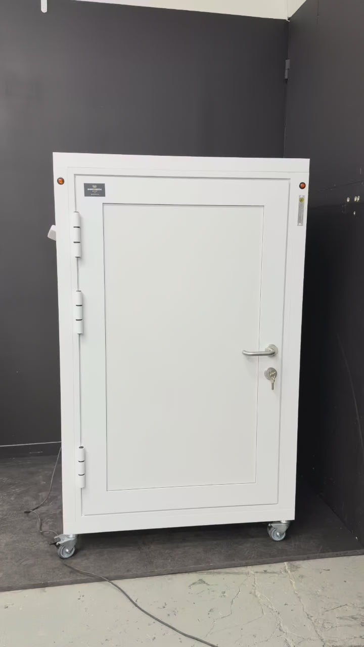 Skrzynia antyradiacyjna RTG (stacja spektroskopii)