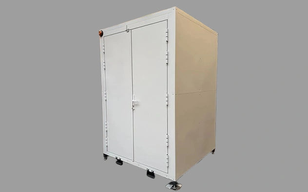 Skrzynia antyradiacyjna (stacja spektroskopii)